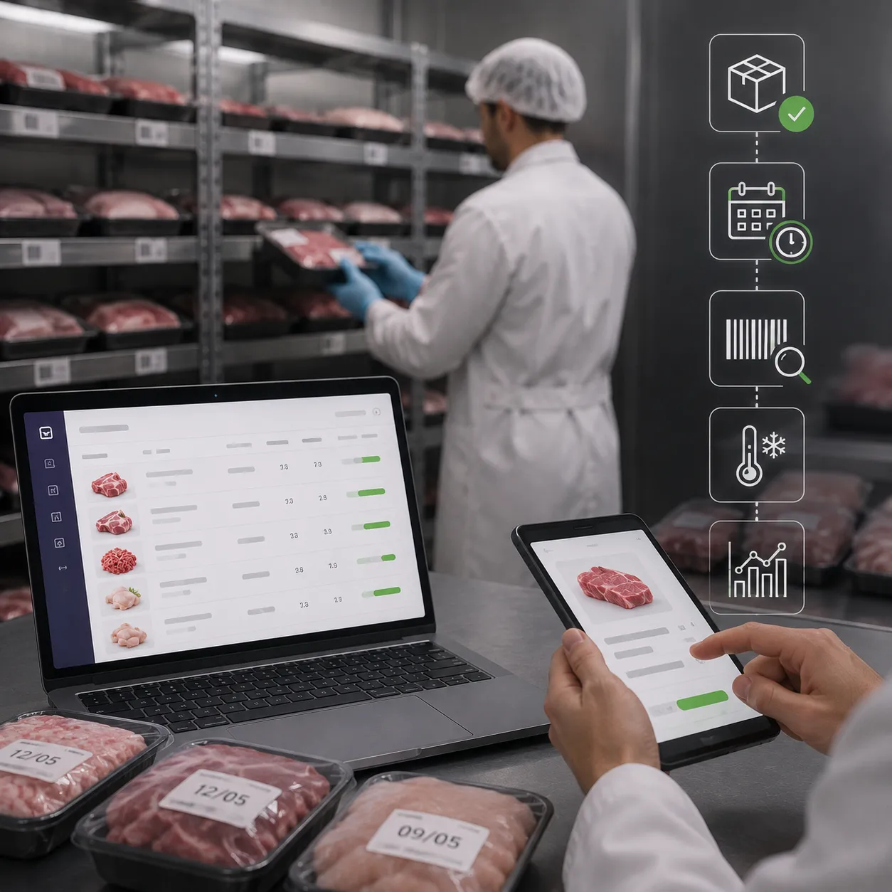 Inventory and production/expiry date control